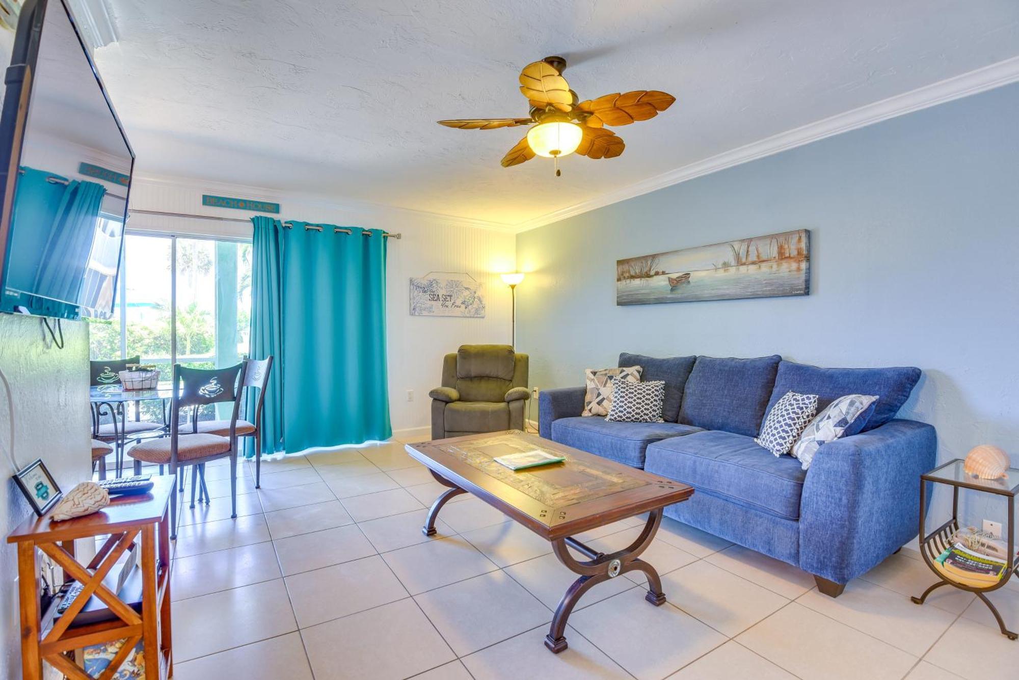 Gulf Getaway With Porch And Direct Beach Access! Apartment Longboat Key Exterior photo