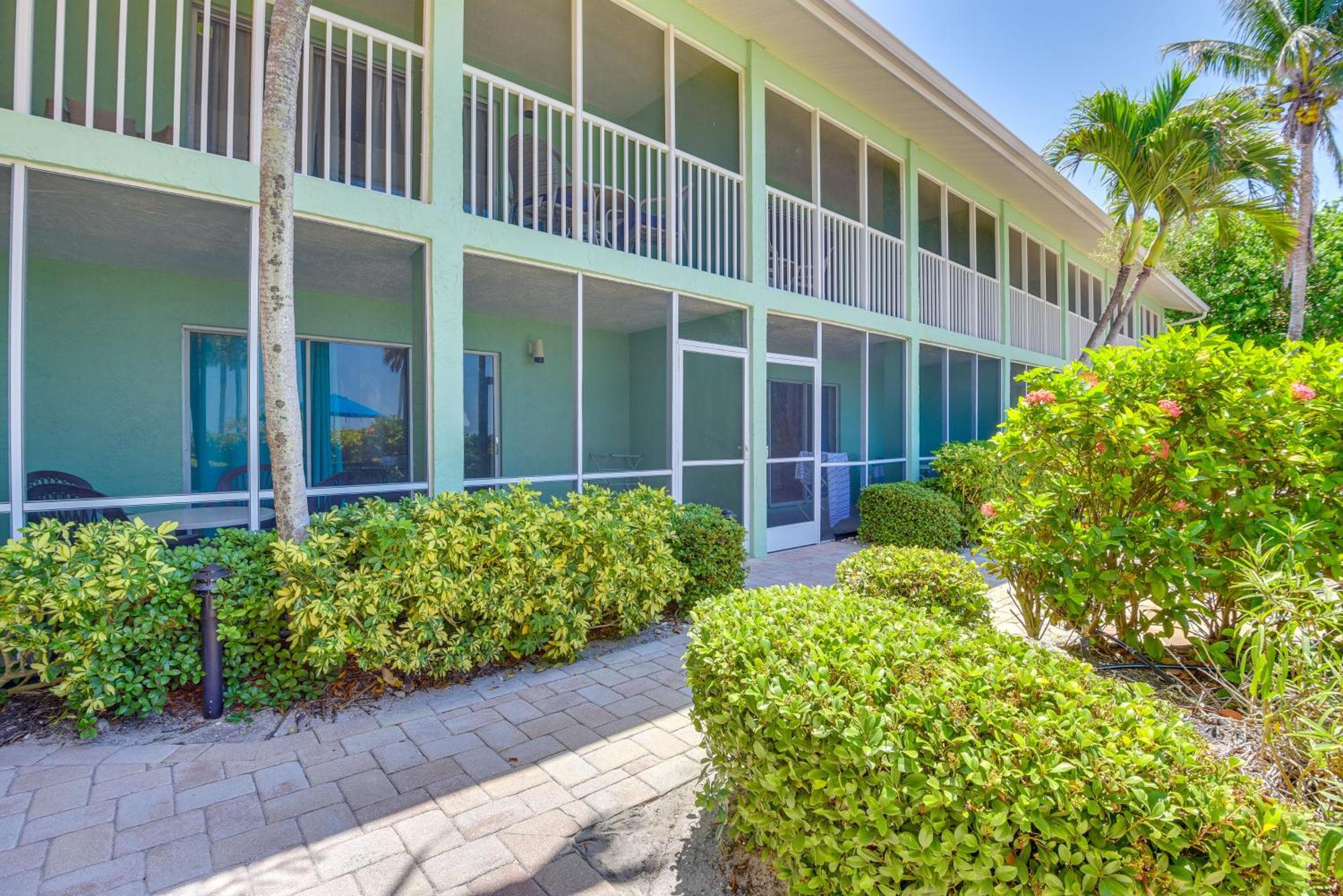 Gulf Getaway With Porch And Direct Beach Access! Apartment Longboat Key Exterior photo